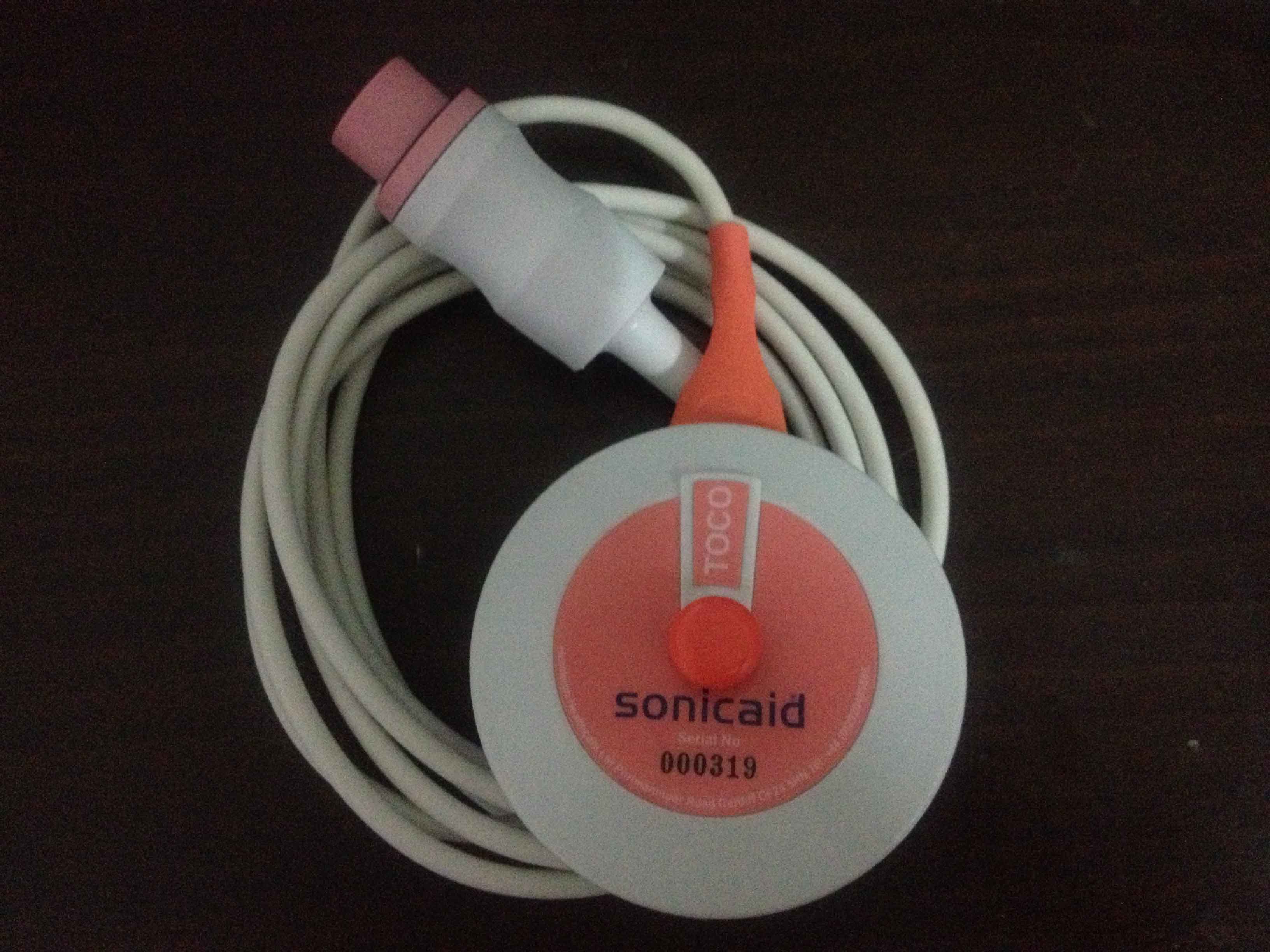 Original Sonicaid Toco Transducer(Pink 2M cable)